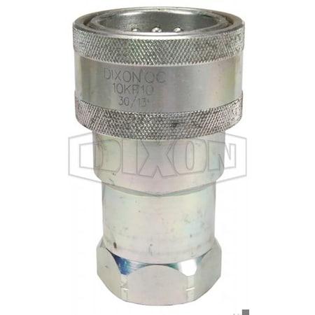 Dixon DQC K Interchange Female Coupler, 2-11 Nominal, Female BSPP, Steel 16KBF16